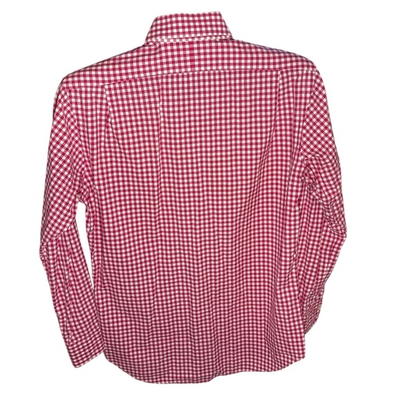 Polo Ralph Lauren Custom Fit Pink Plaid Button Up Shirt Mens Size 15  32/33 - Picture 2 of 6